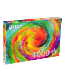 Παζλ Enjoy από 1000 κομμάτια - Χρωματιστή άνεμος